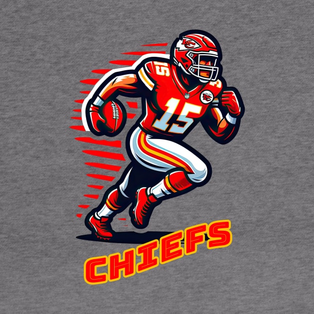 Kansas City Chiefs by Ken Savana